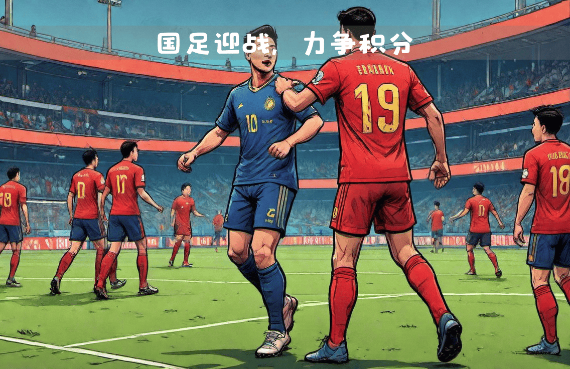 球场争锋,国足全力以赴争胜 球场争锋,国足全力以赴争胜