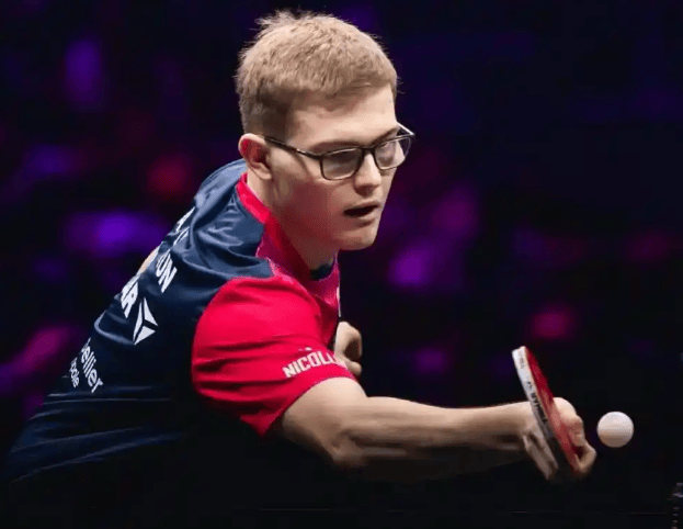 法国队力克瑞典队，张本智和统治全场